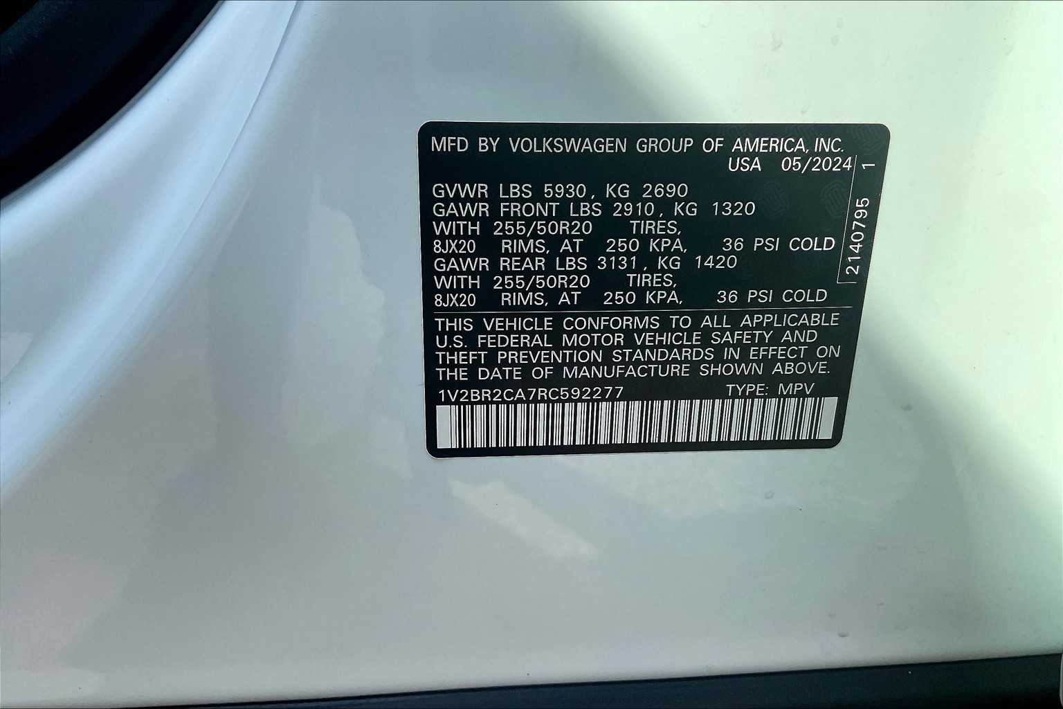 2024 Volkswagen Atlas 2.0T SEL - Photo 34