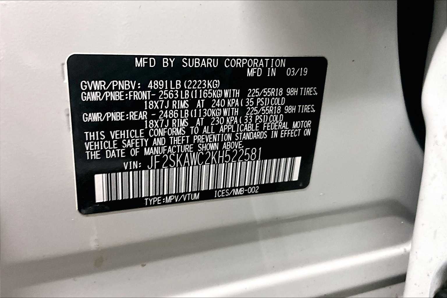 2019 Subaru Forester Touring - Photo 22