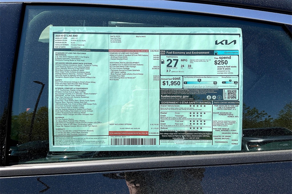 2025 Kia K5 GT-Line - Photo 17