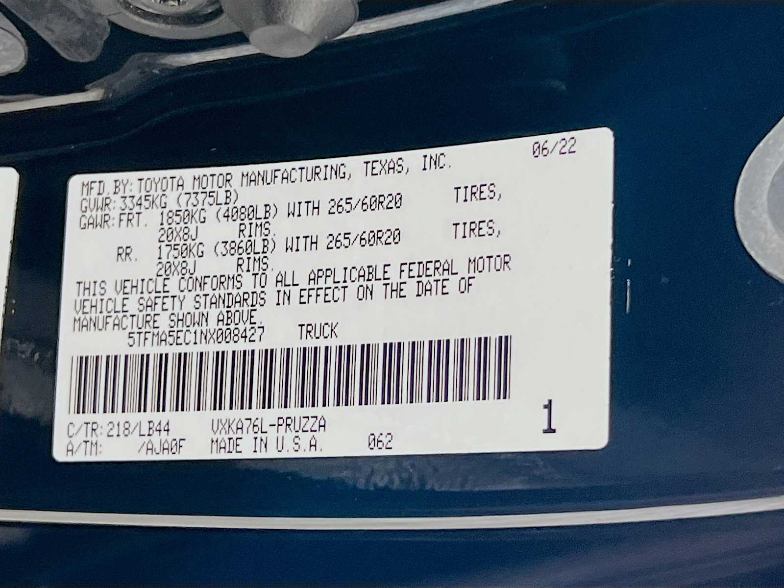 2022 Toyota Tundra 1794 Edition - Photo 33