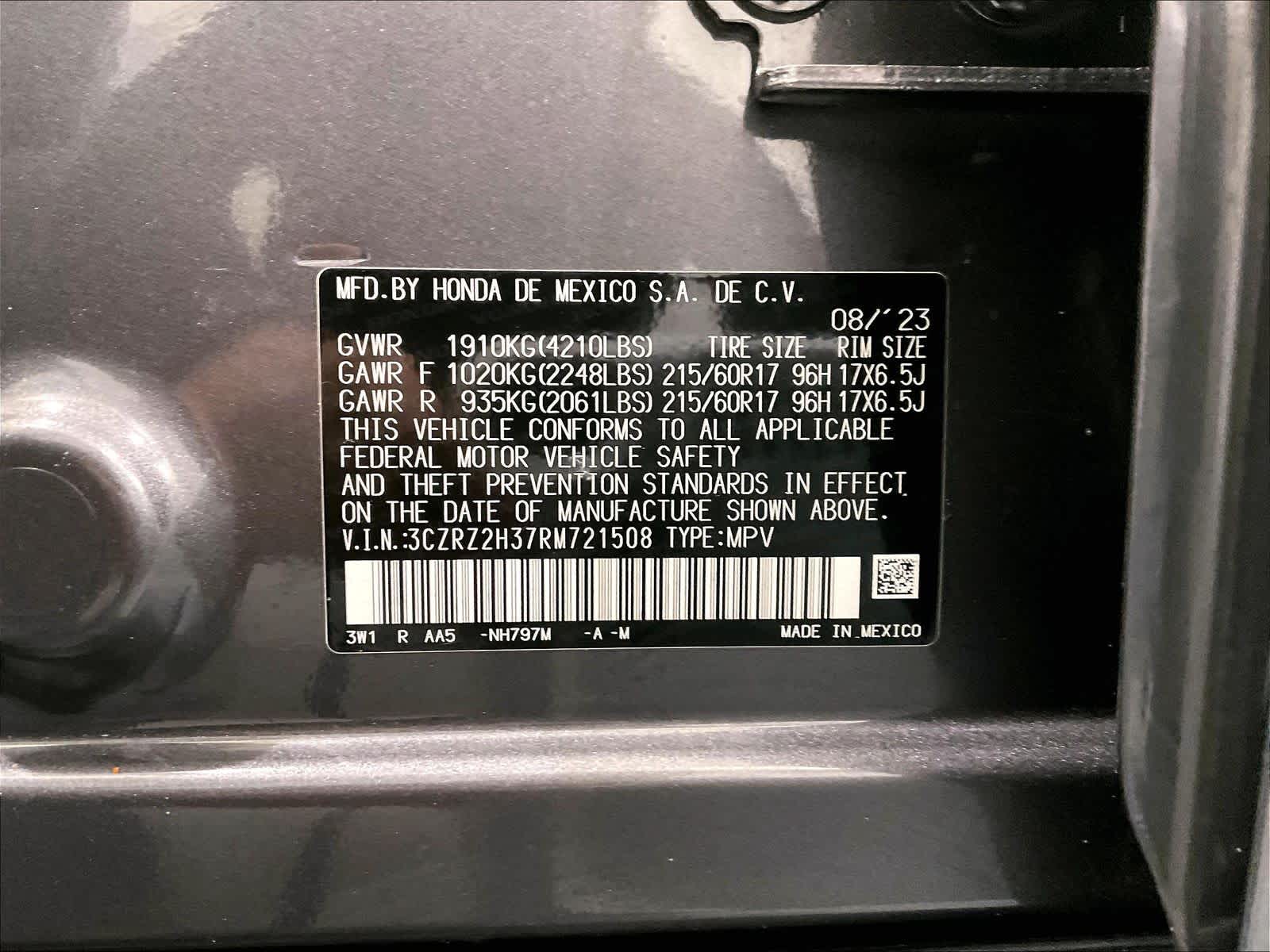 2024 Honda HR-V LX - Photo 33