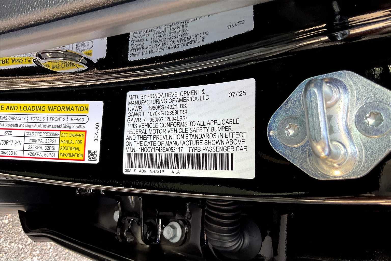 2025 Honda Accord SE - Photo 15
