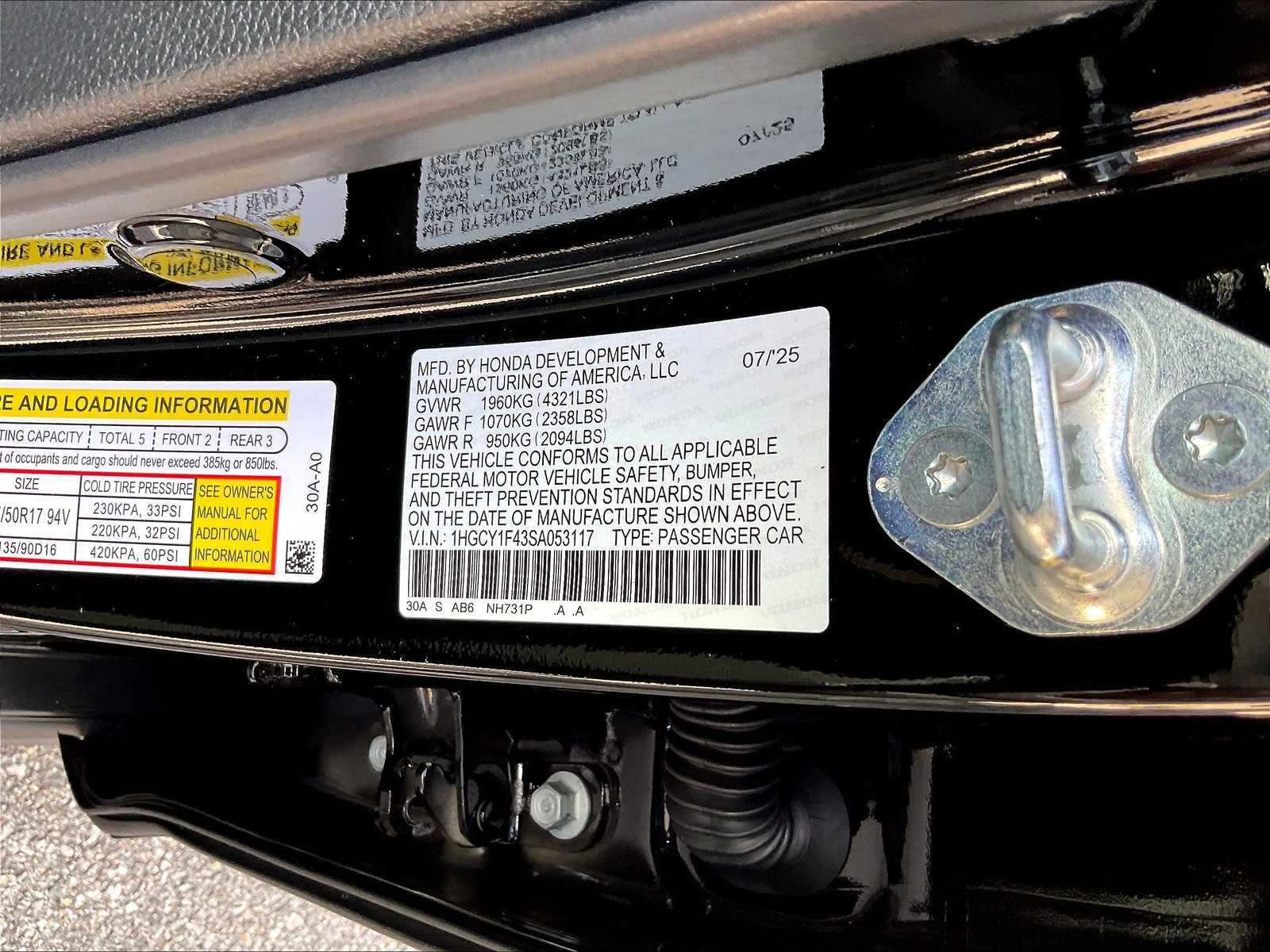 2025 Honda Accord SE - Photo 18