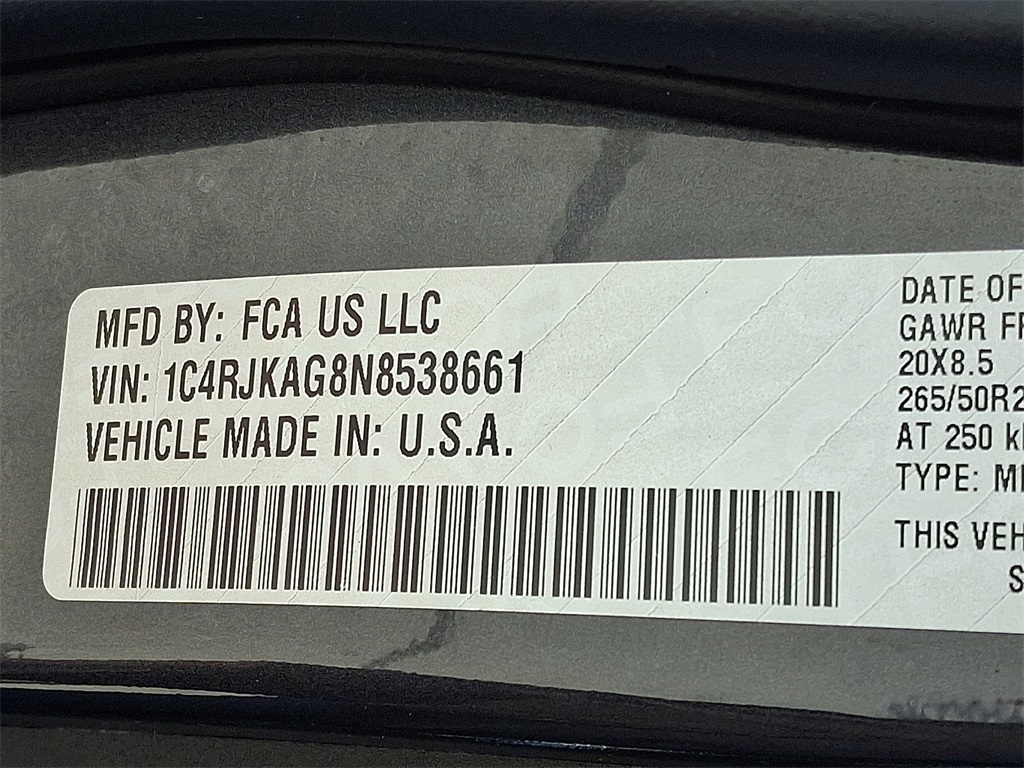 2022 Jeep Grand Cherokee L Altitude - Photo 27