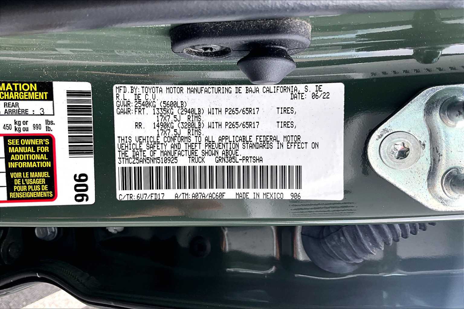 2022 Toyota Tacoma TRD Sport - Photo 6