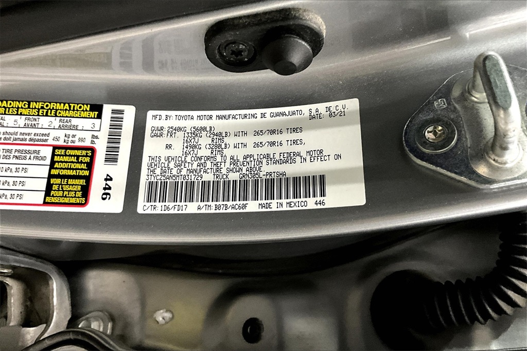 2021 Toyota Tacoma SR5 - Photo 35