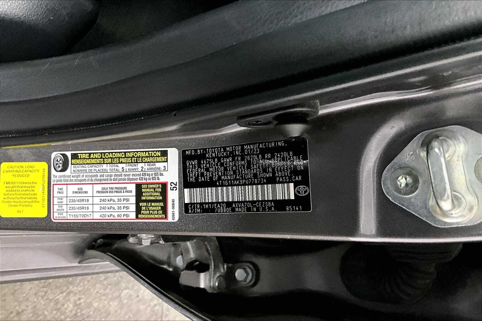 2023 Toyota Camry SE - Photo 33