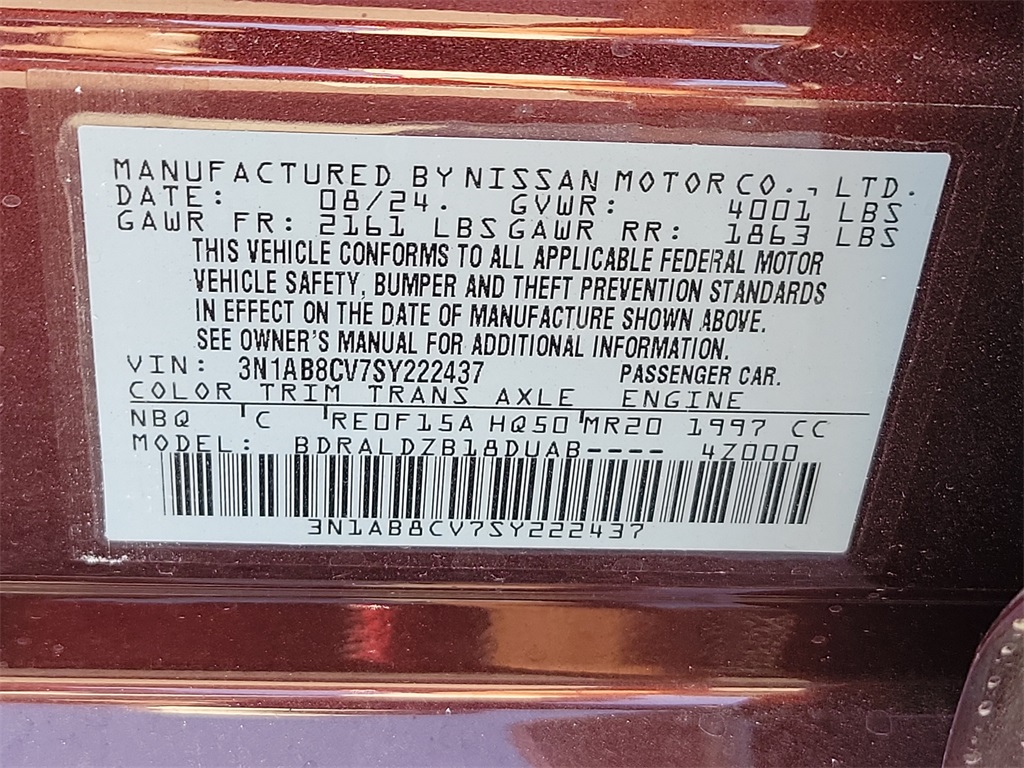 2025 Nissan Sentra SV - Photo 19