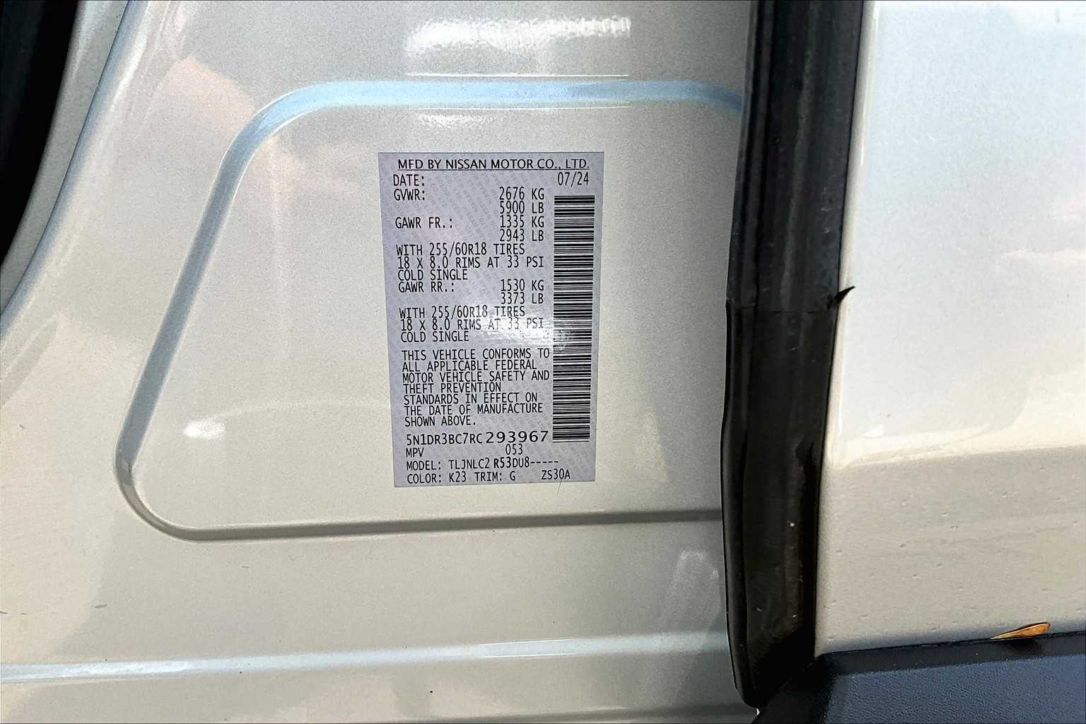 2024 Nissan Pathfinder SV - Photo 35