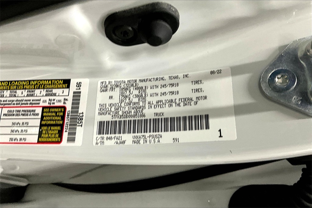 2022 Toyota Tundra SR - Photo 36
