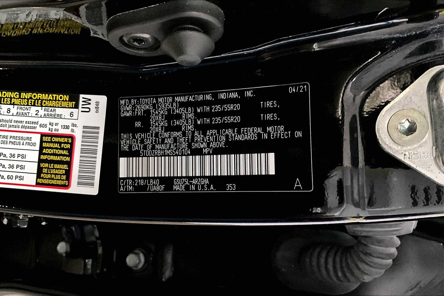 2021 Toyota Highlander Limited - Photo 36