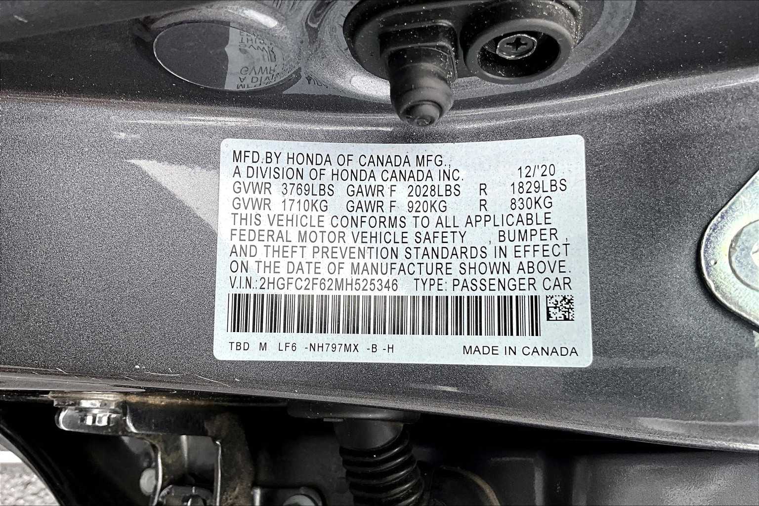 2021 Honda Civic LX - Photo 31