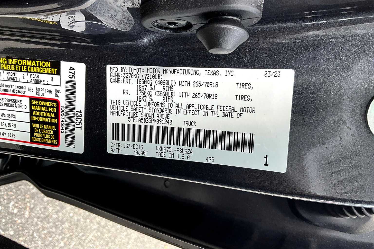 2023 Toyota Tundra SR5 - Photo 37