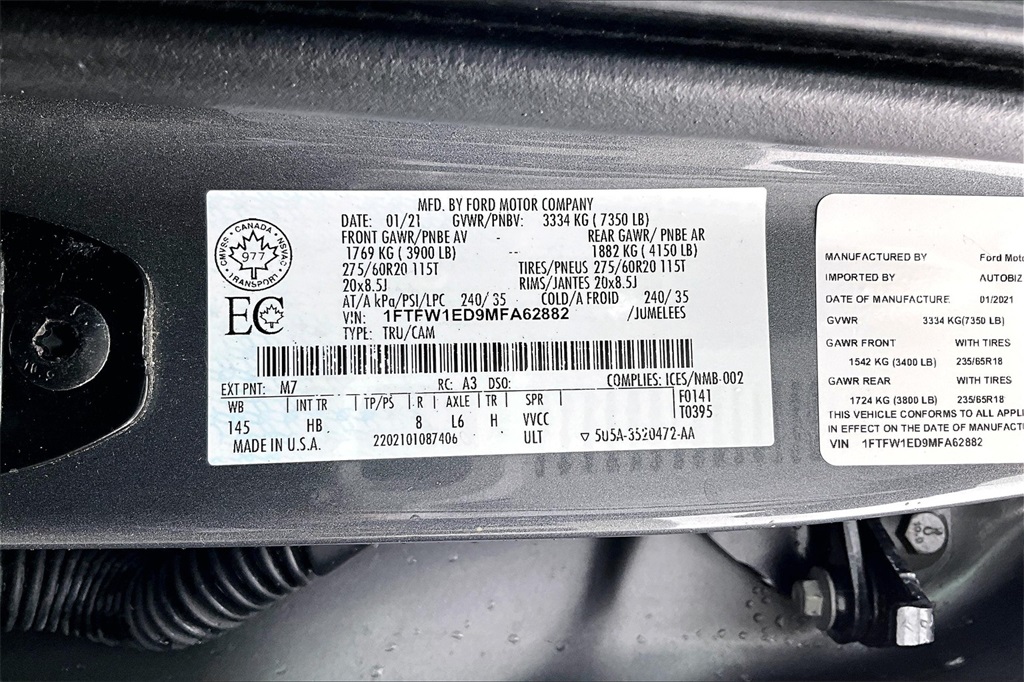 2021 Ford F-150 Lariat - Photo 35