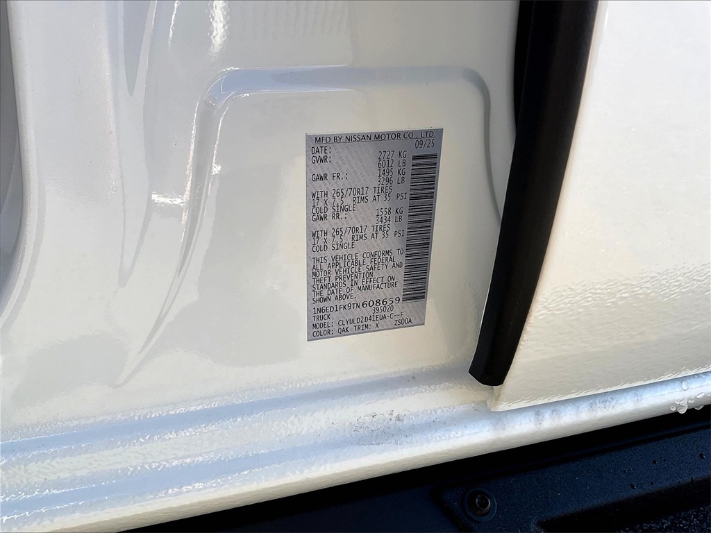 2026 Nissan Frontier PRO-4X - Photo 16