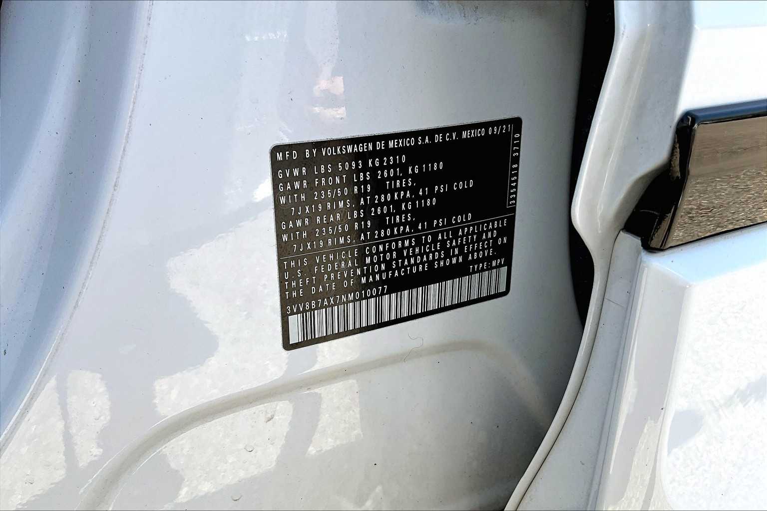 2022 Volkswagen Tiguan SE R-Line Black - Photo 35
