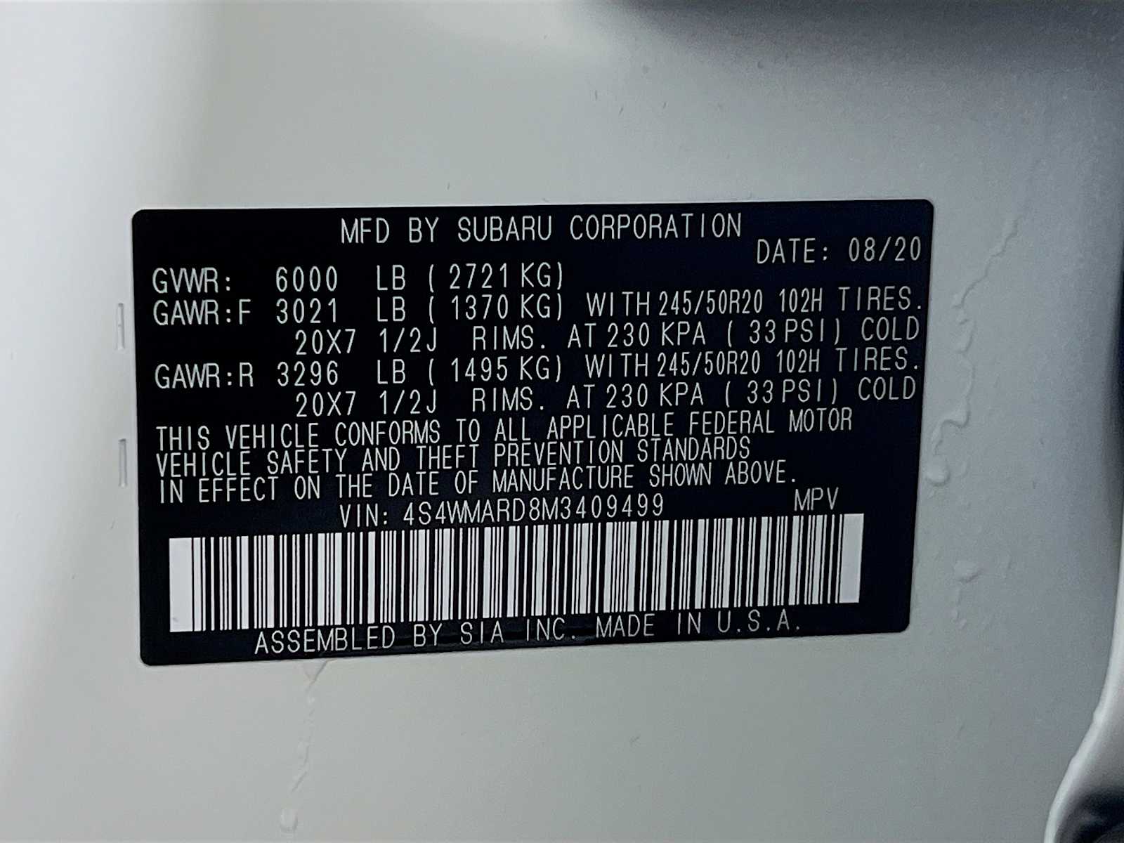 2021 Subaru Ascent Touring - Photo 35