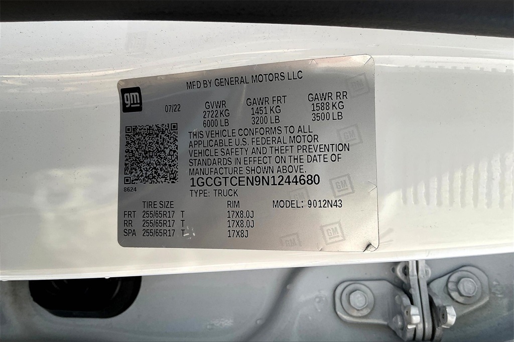 2022 Chevrolet Colorado LT - Photo 33