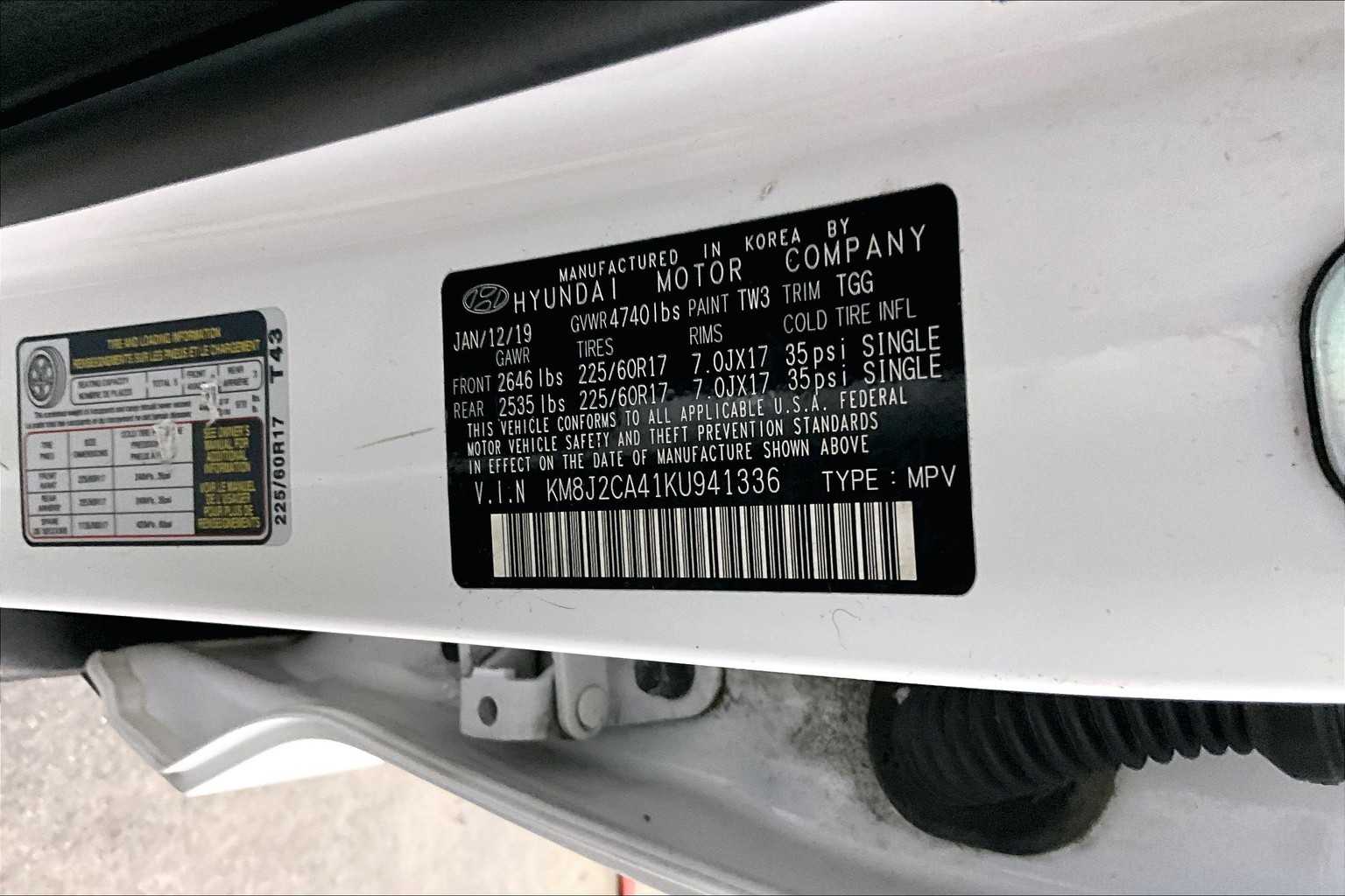 2019 Hyundai Tucson SE - Photo 34