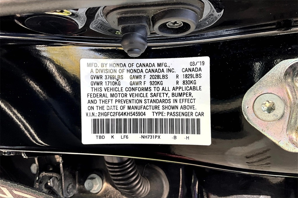 2019 Honda Civic LX - Photo 36