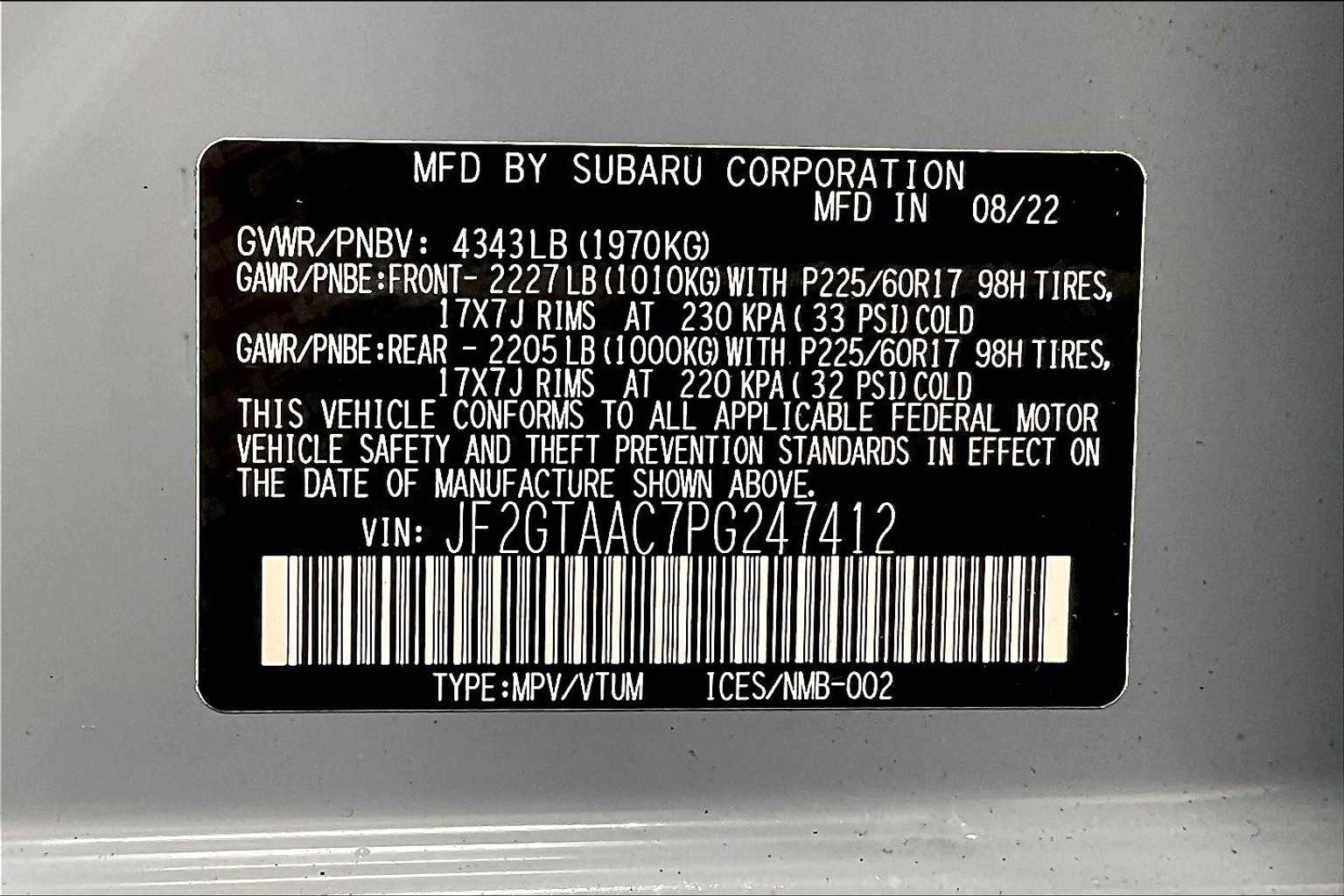 2023 Subaru Crosstrek  - Photo 35