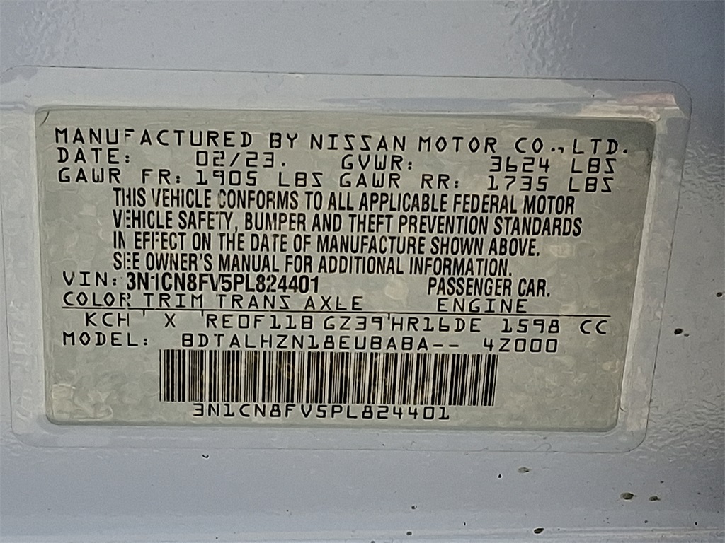 2023 Nissan Versa 1.6 SR - Photo 26
