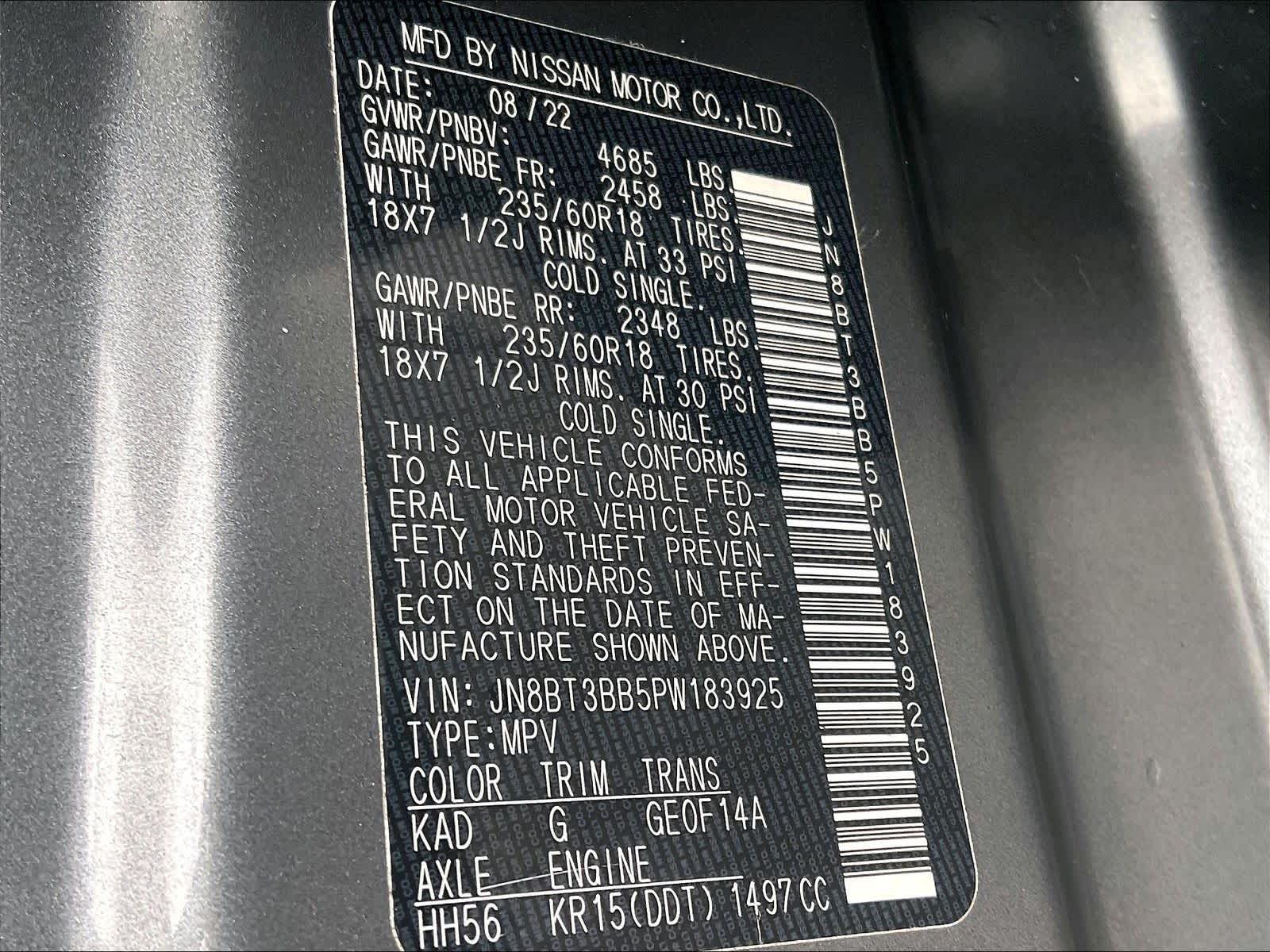 2023 Nissan Rogue SV - Photo 35