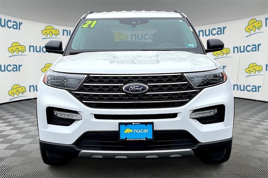 Used 2021 Ford Explorer XLT with VIN 1FMSK8DH3MGA66097 for sale in New Castle, DE