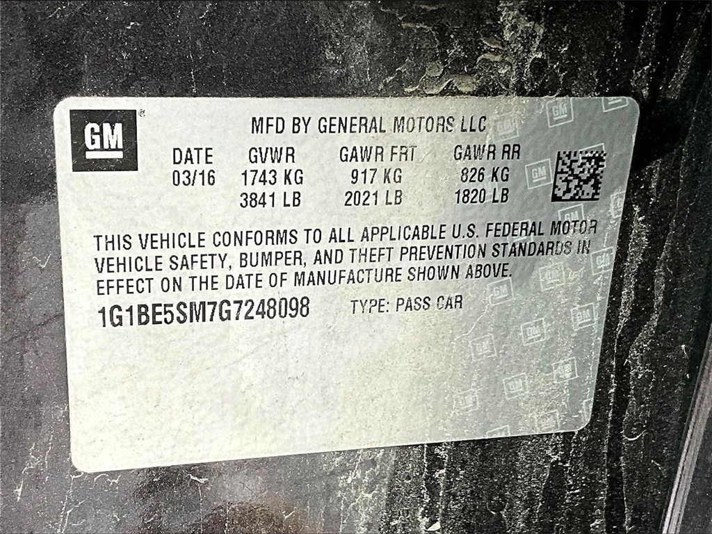 2016 Chevrolet Cruze LT - Photo 32