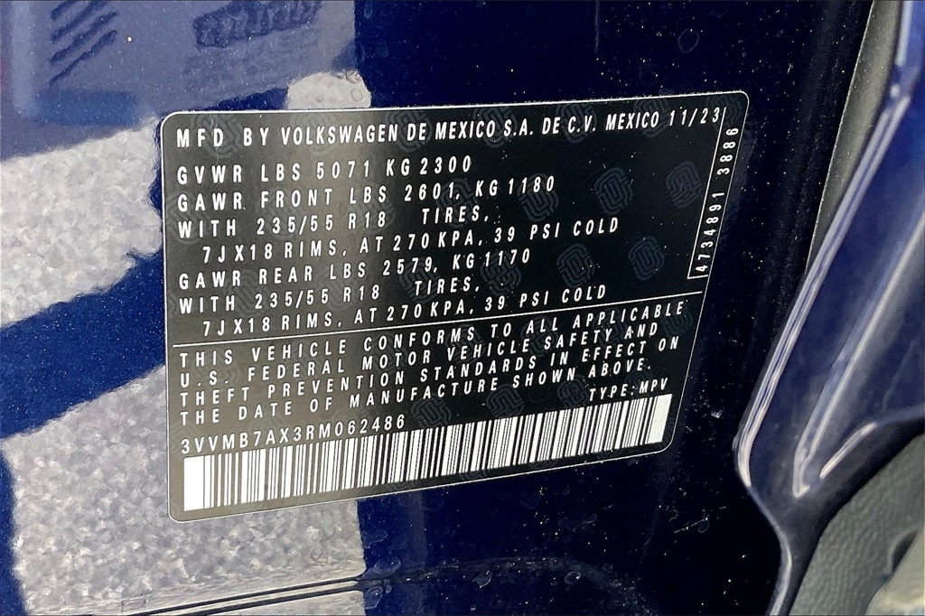 2024 Volkswagen Tiguan 2.0T SE - Photo 32