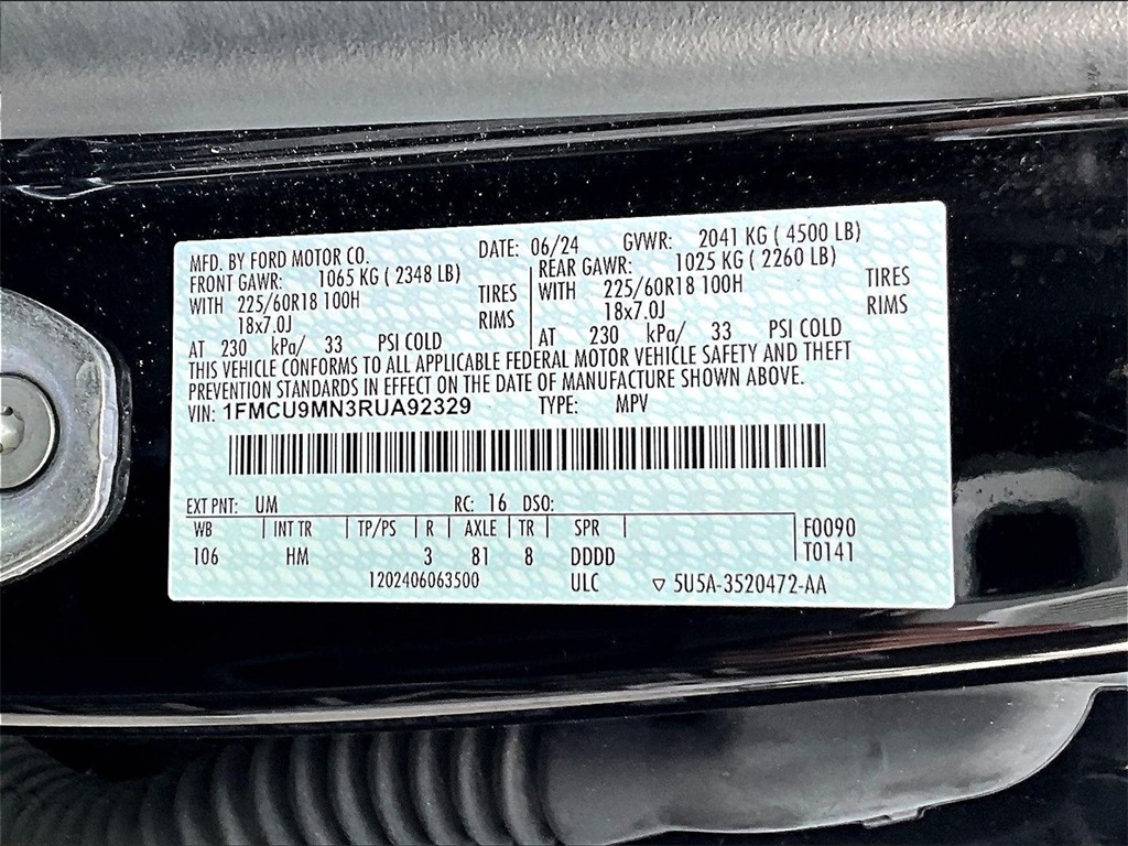 2024 Ford Escape ST-Line - Photo 32