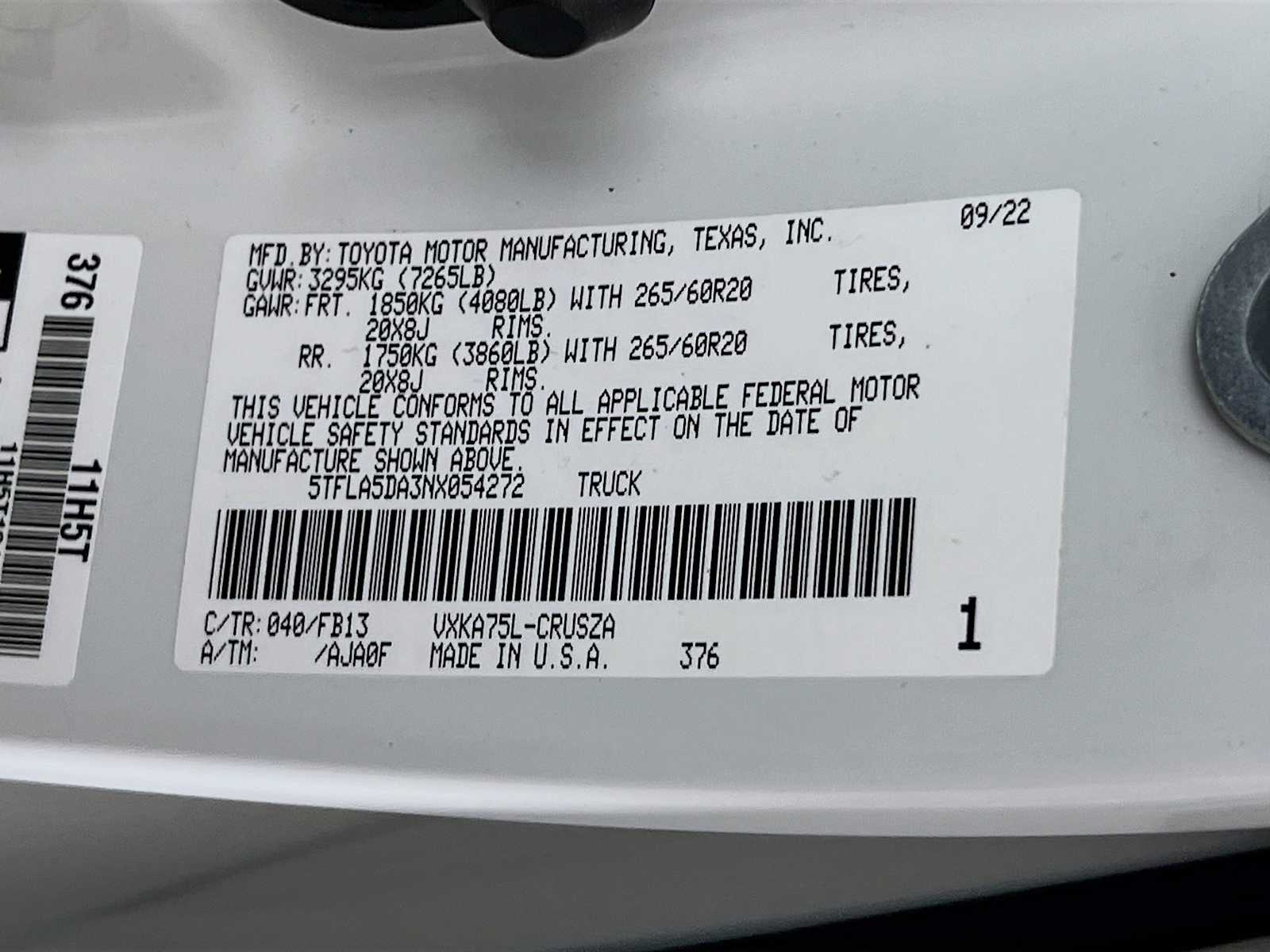 2022 Toyota Tundra SR5 - Photo 30