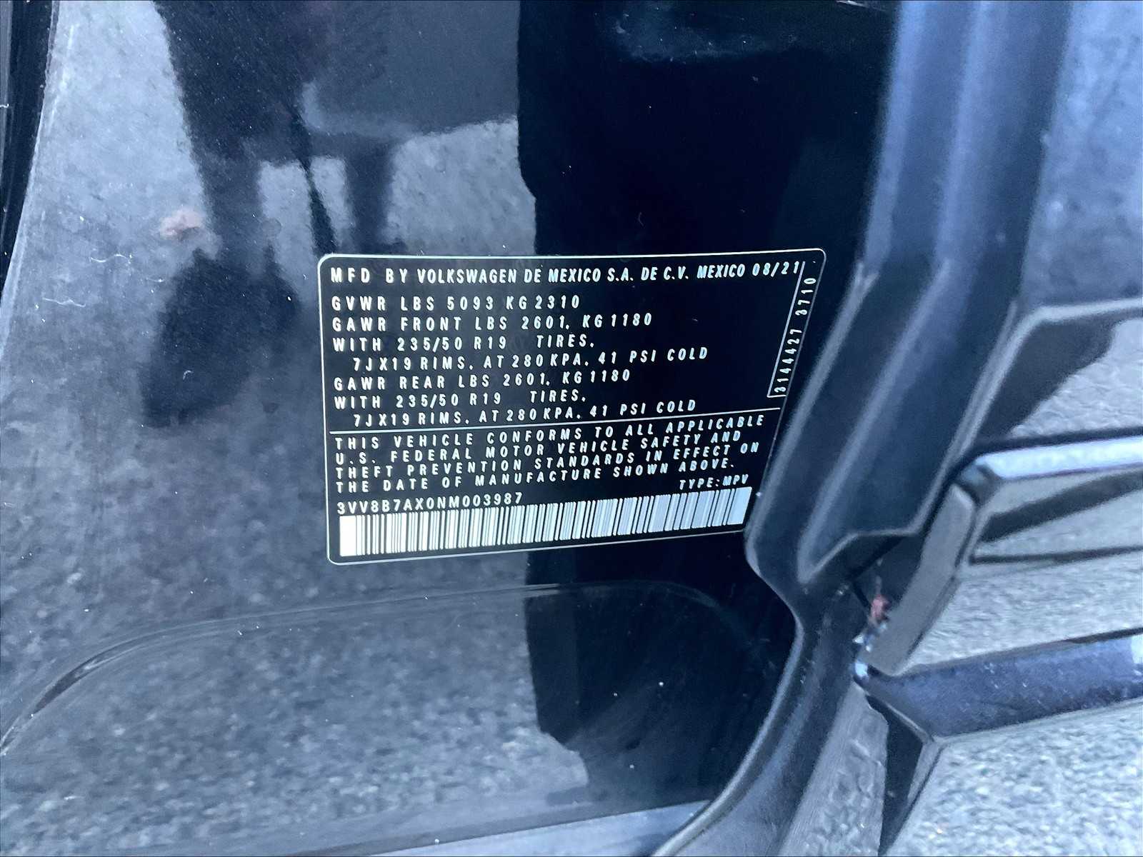 2022 Volkswagen Tiguan SE R-Line Black - Photo 35