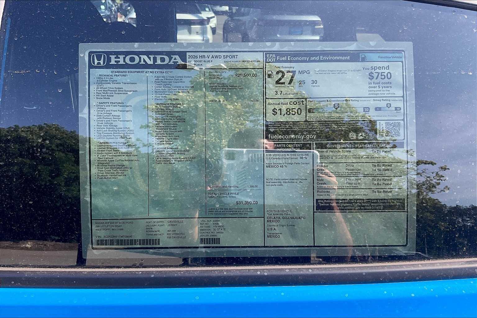 2026 Honda HR-V Sport - Photo 18