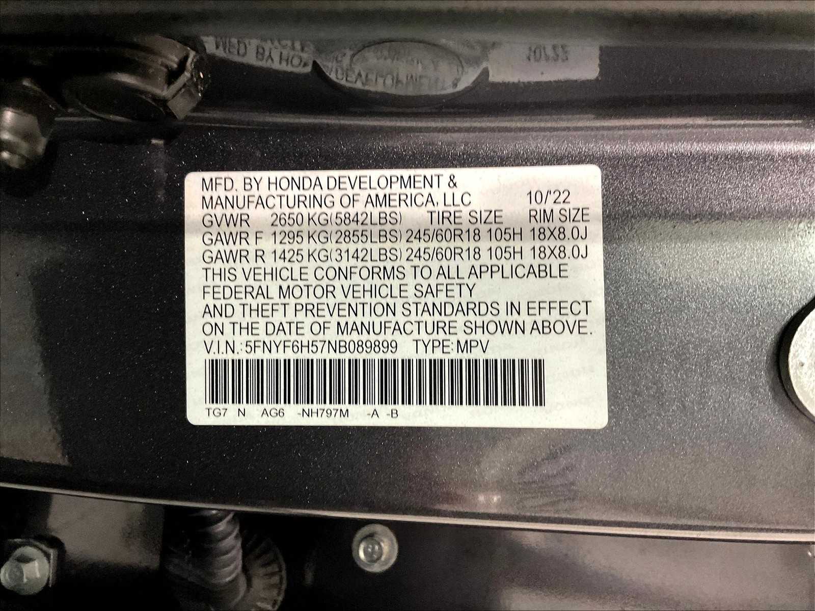 2022 Honda Pilot EX-L - Photo 36