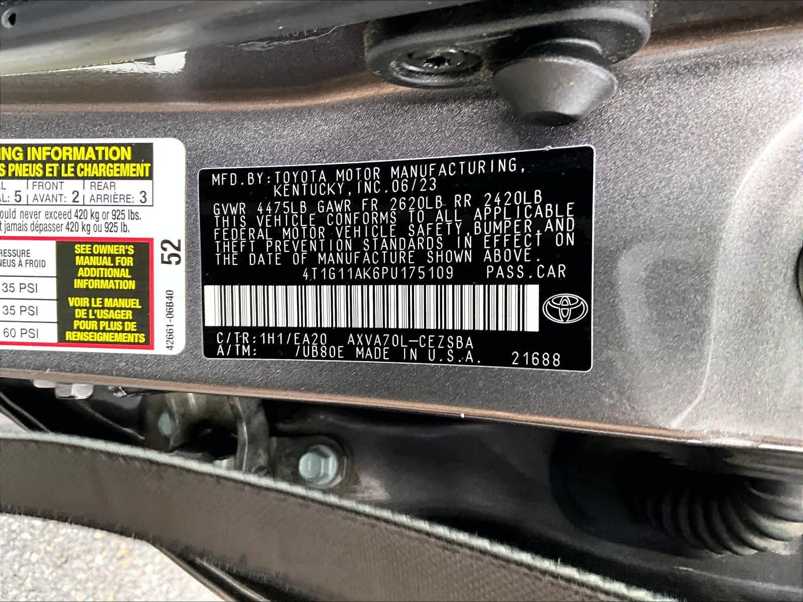 2023 Toyota Camry SE - Photo 35