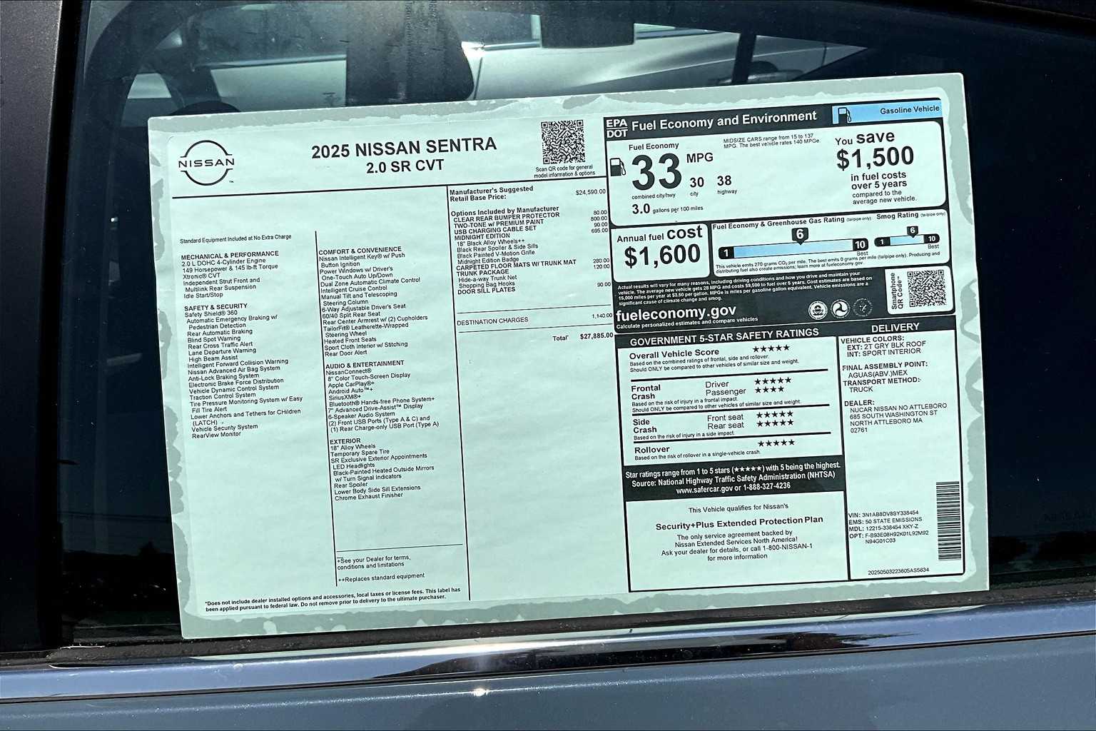2025 Nissan Sentra SR - Photo 17