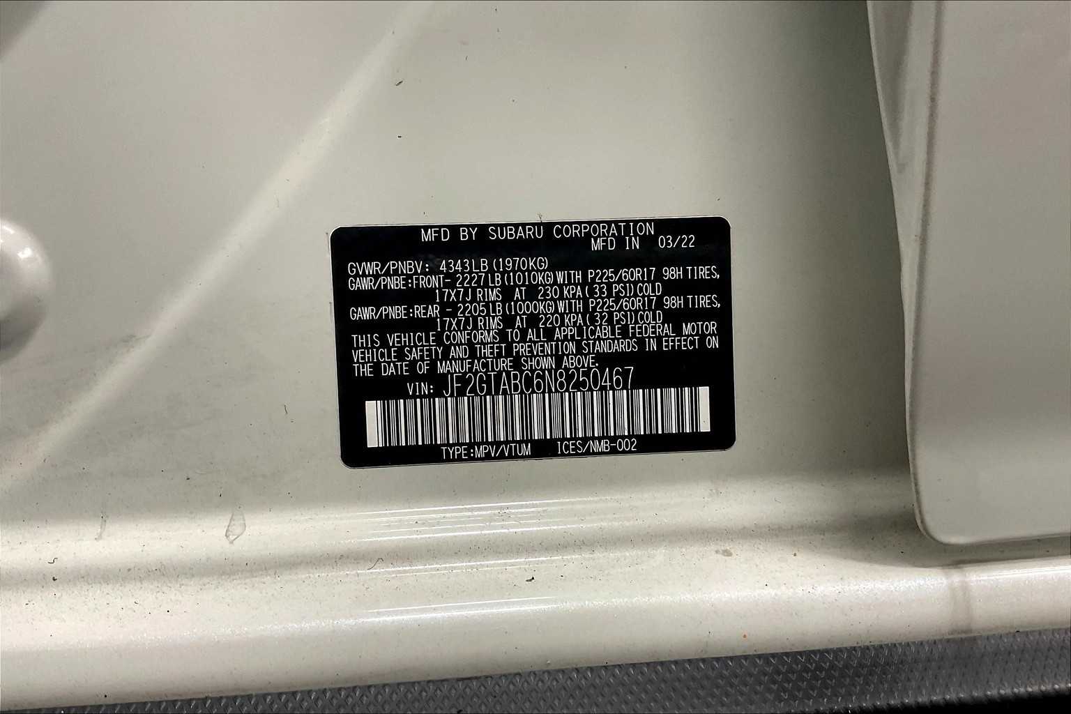 2022 Subaru Crosstrek  - Photo 34