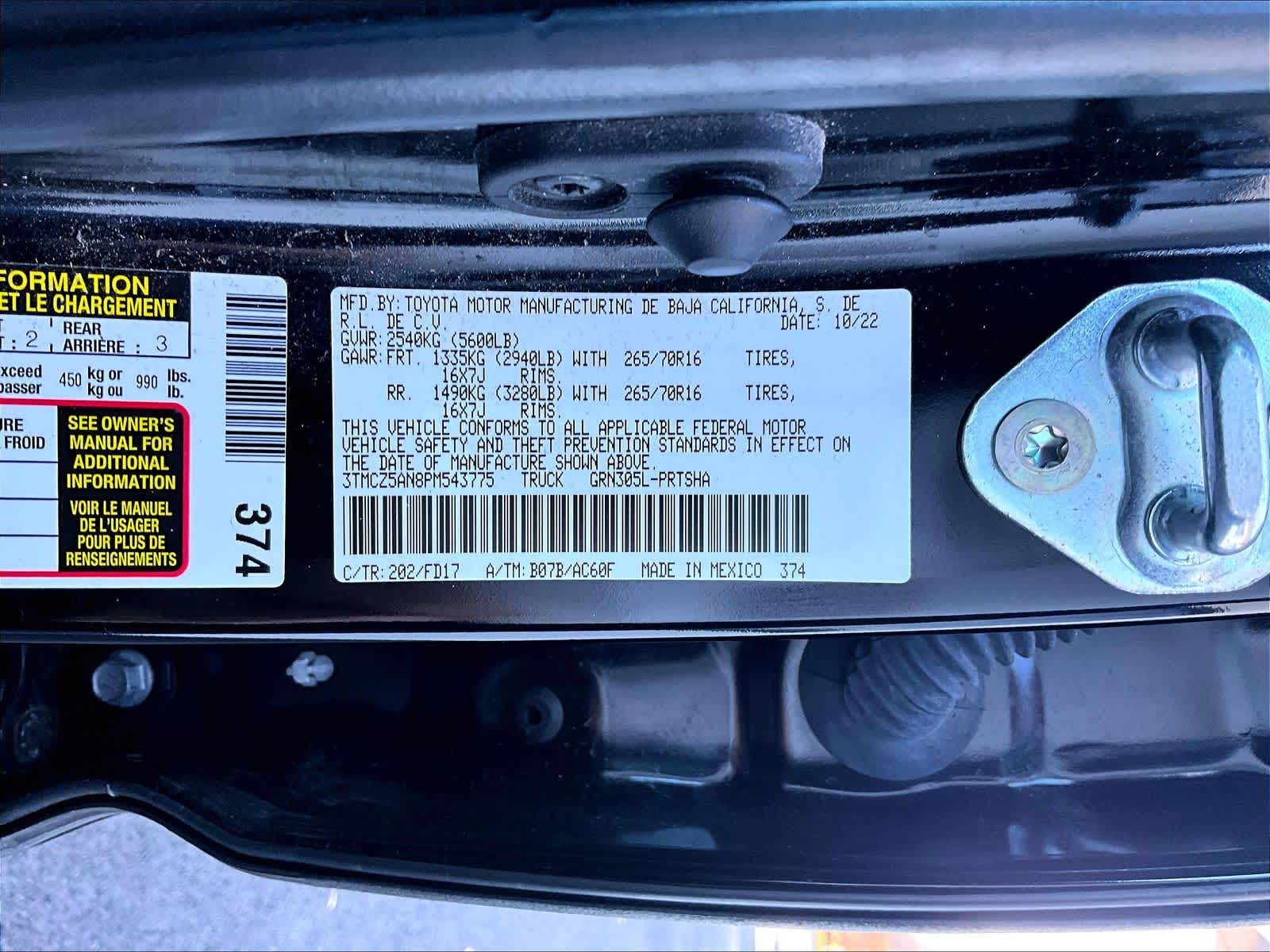 2023 Toyota Tacoma TRD Off Road - Photo 6