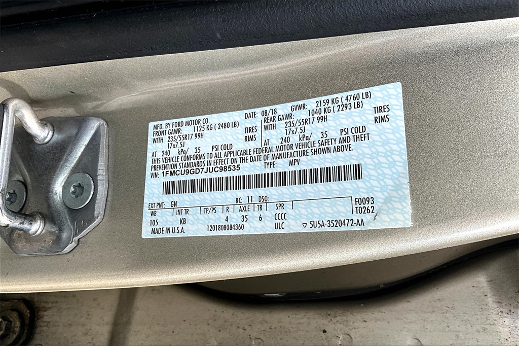 2018 Ford Escape SE - Photo 34