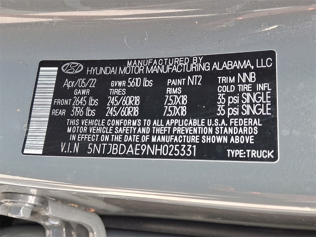2022 Hyundai Santa Cruz SEL - Photo 26
