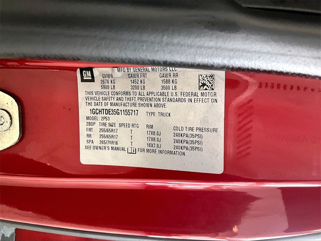 2016 Chevrolet Colorado Z71 - Photo 34