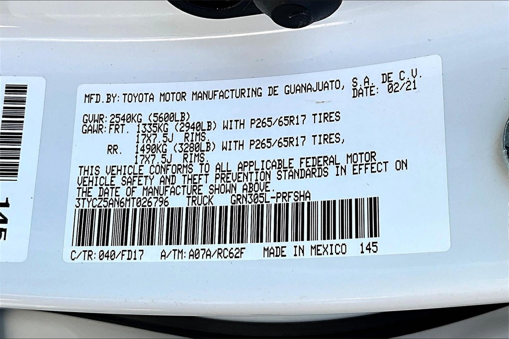 2021 Toyota Tacoma  - Photo 37