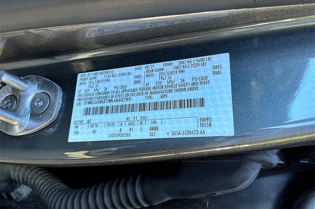 2021 Ford Escape SE Hybrid - Photo 6