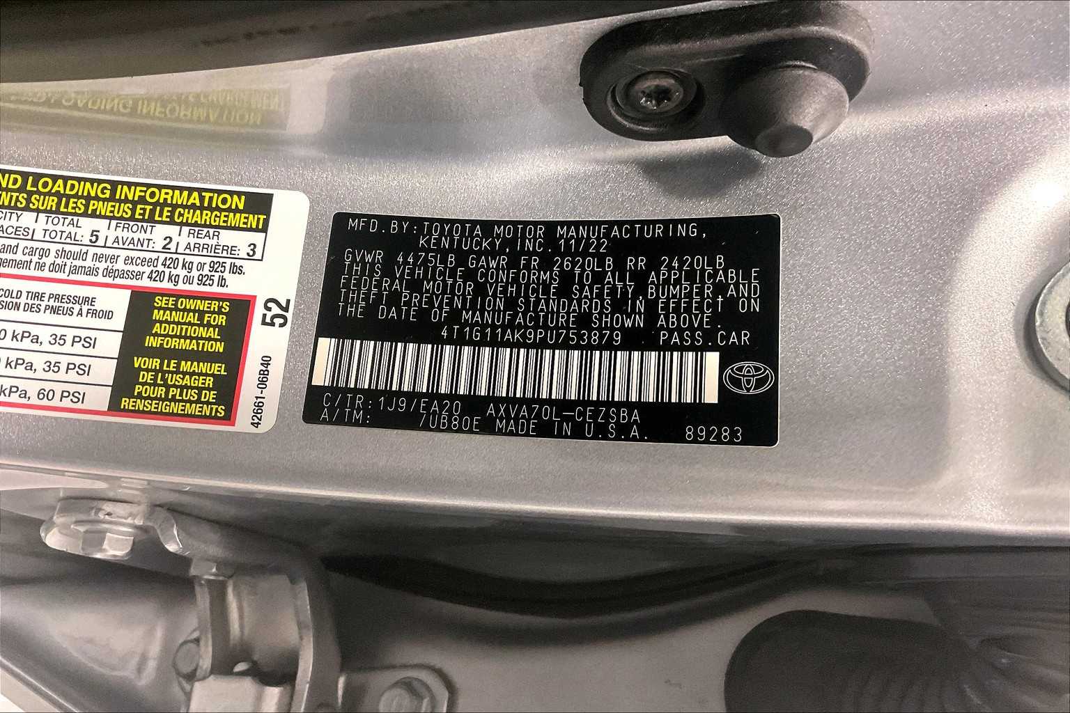 2023 Toyota Camry SE - Photo 35