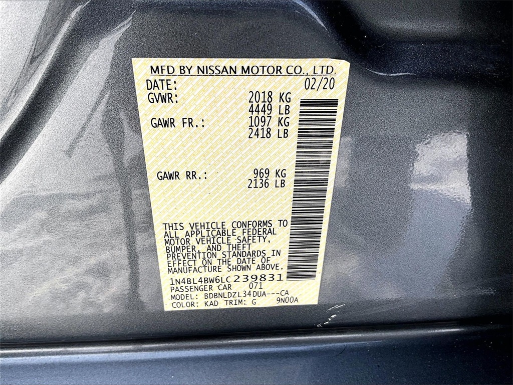 2020 Nissan Altima 2.5 S - Photo 32