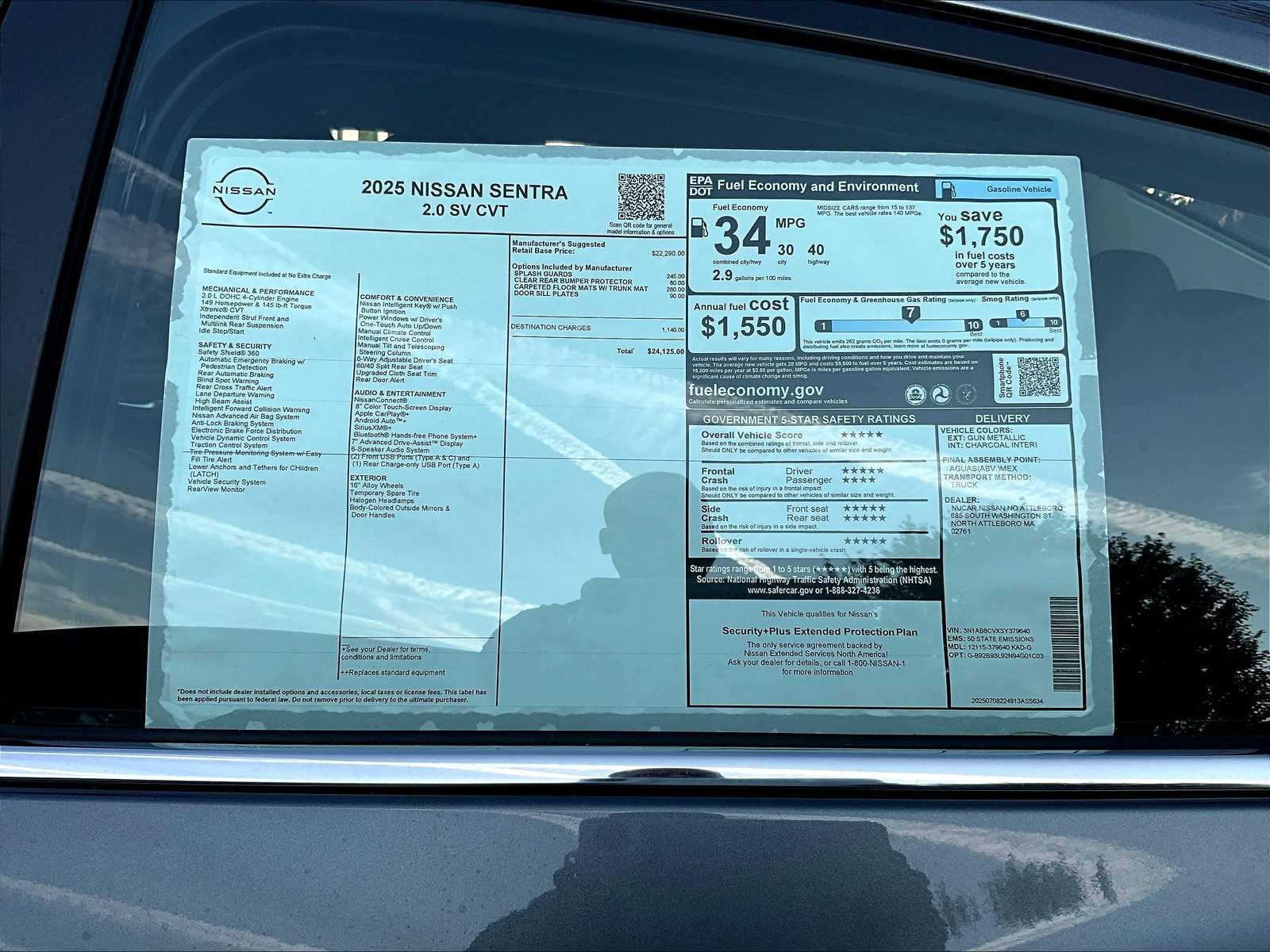 2025 Nissan Sentra SV - Photo 17