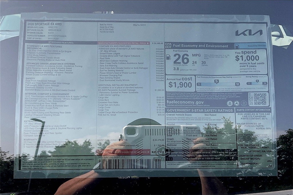 2026 Kia Sportage EX - Photo 17