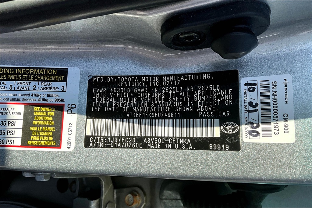 2017 Toyota Camry SE - Photo 33