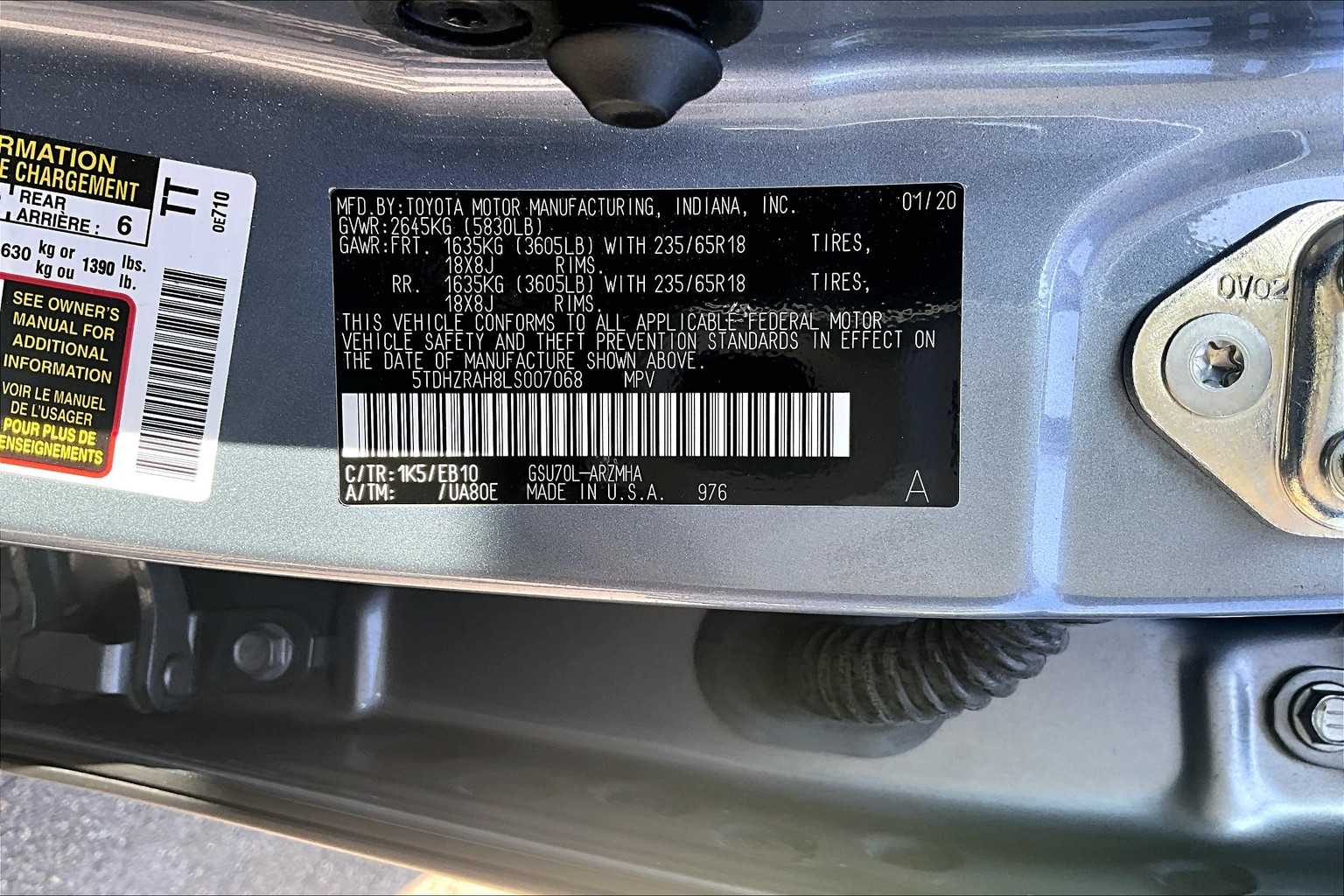 2020 Toyota Highlander XLE - Photo 6